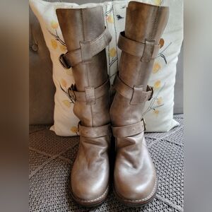 🌟 Fiorentini + Baker Bronze/brown Moto Boot Size 39